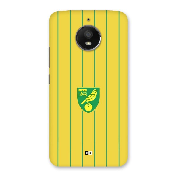 Norwich City Back Case for Moto E4 Plus