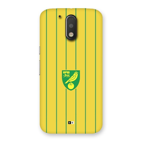 Norwich City Back Case for Moto G4