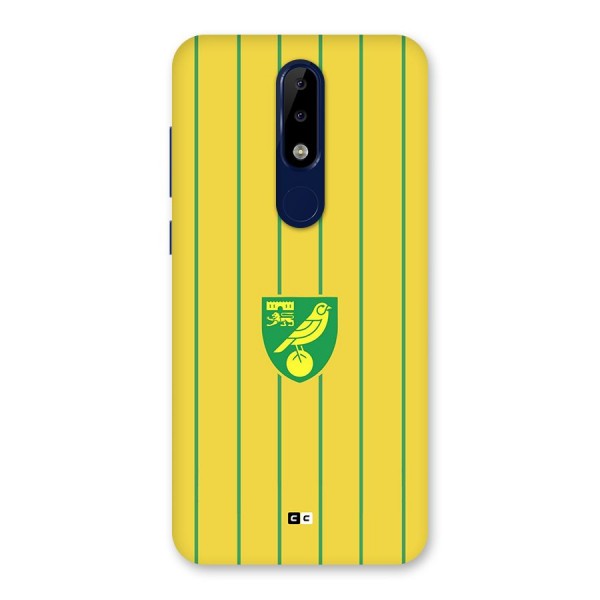 Norwich City Back Case for Nokia 5.1 Plus