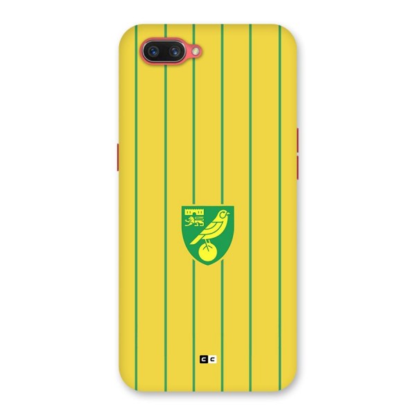 Norwich City Back Case for Oppo A3s