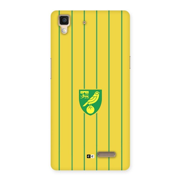 Norwich City Back Case for Oppo R7