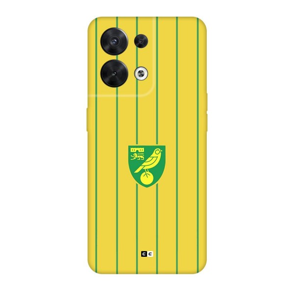 Norwich City Back Case for Oppo Reno8 5G