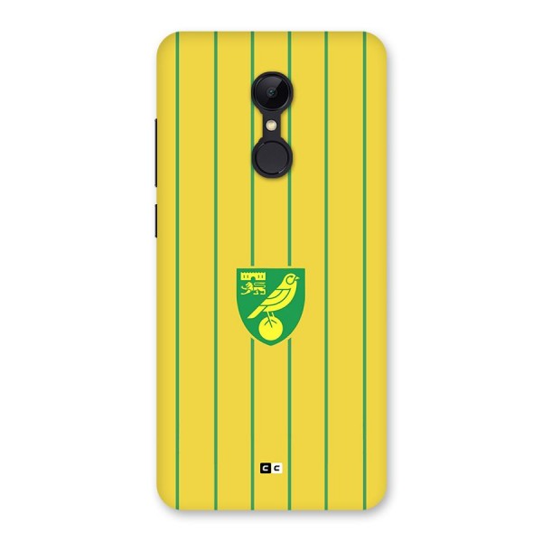 Norwich City Back Case for Redmi 5