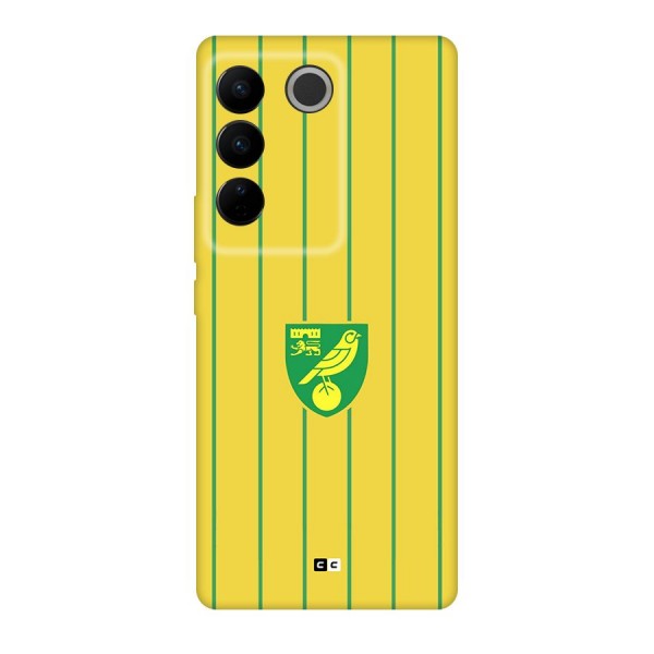 Norwich City Back Case for Vivo V27