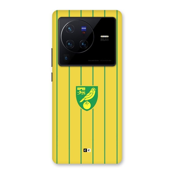 Norwich City Back Case for Vivo X80 Pro