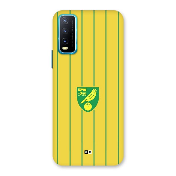 Norwich City Back Case for Vivo Y12s