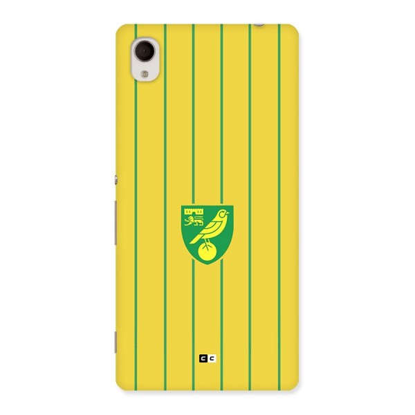 Norwich City Back Case for Xperia M4 Aqua