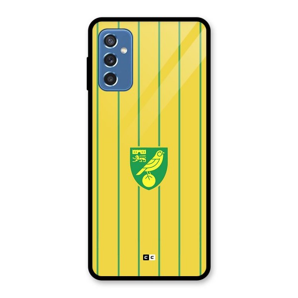 Norwich City Glass Back Case for Galaxy M52 5G