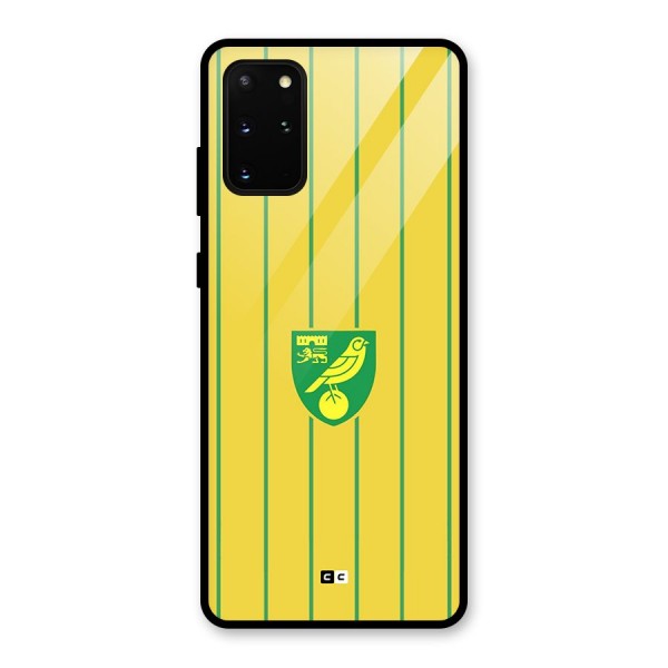 Norwich City Glass Back Case for Galaxy S20 Plus