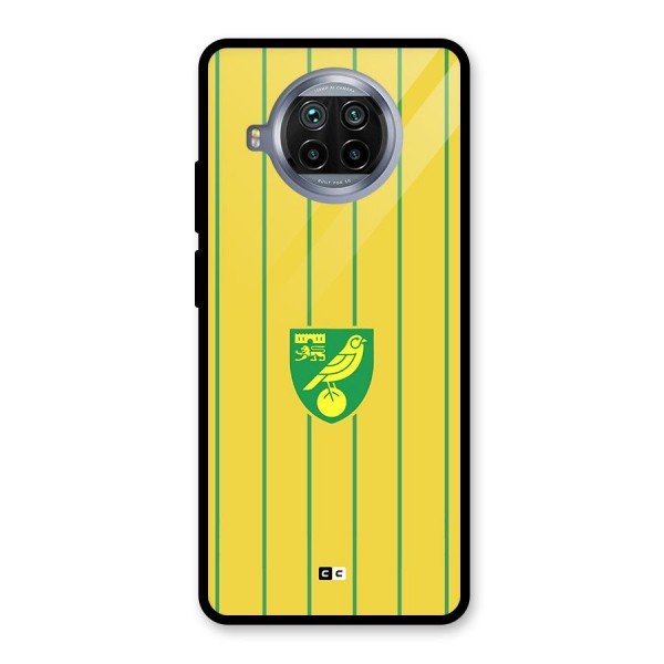 Norwich City Glass Back Case for Mi 10i