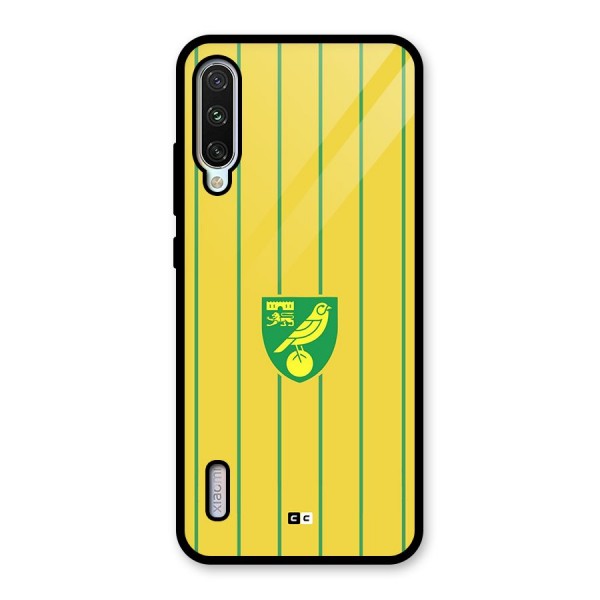 Norwich City Glass Back Case for Mi A3