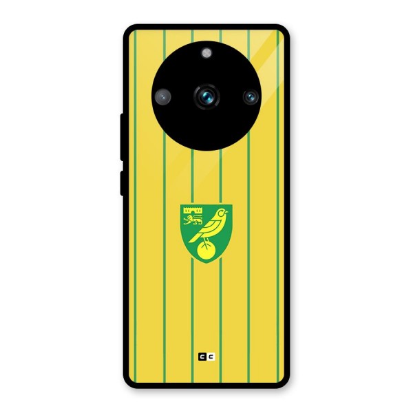 Norwich City Glass Back Case for Realme 11 Pro