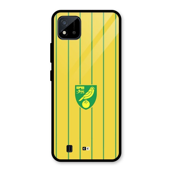 Norwich City Glass Back Case for Realme C11 2021