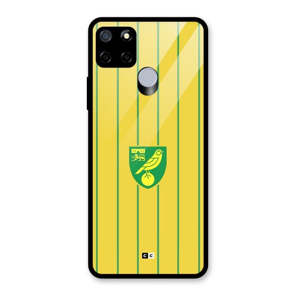 Norwich City Glass Back Case for Realme C12