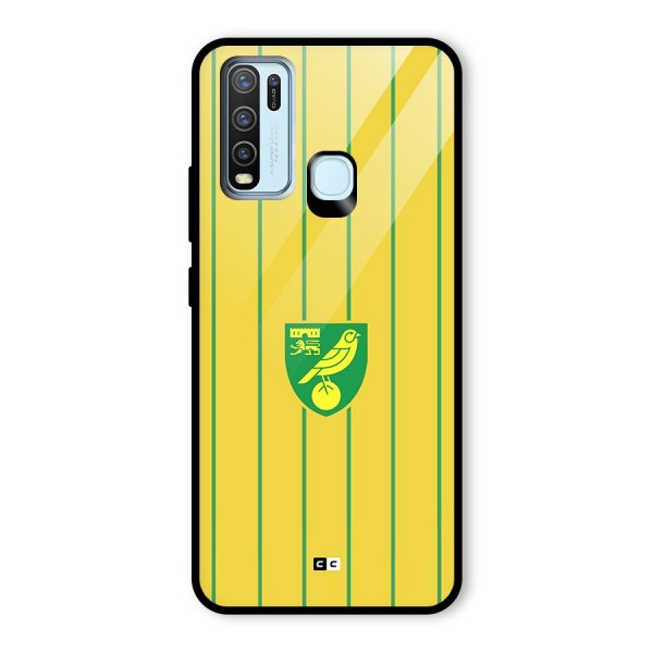 Norwich City Glass Back Case for Vivo Y50