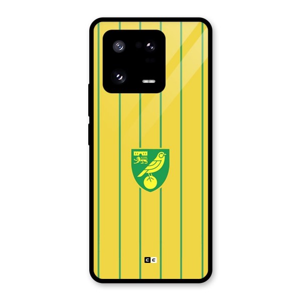 Norwich City Glass Back Case for Xiaomi 13 Pro