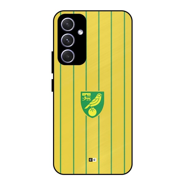 Norwich City Metal Back Case for Galaxy A54