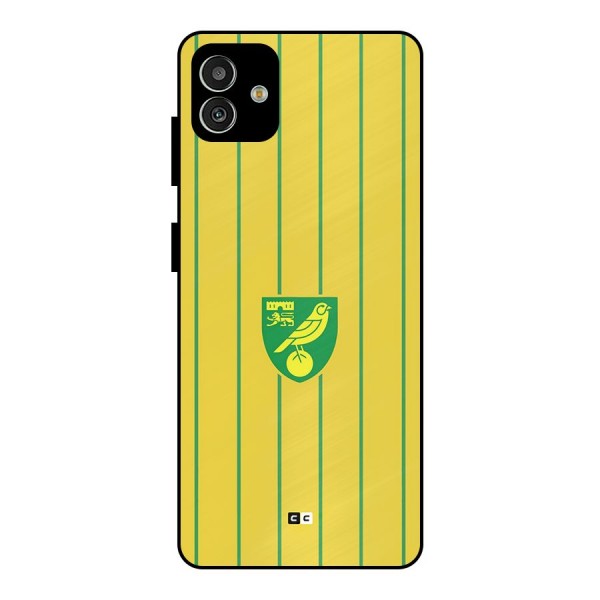 Norwich City Metal Back Case for Galaxy M13 5G