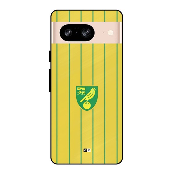 Norwich City Metal Back Case for Google Pixel 8