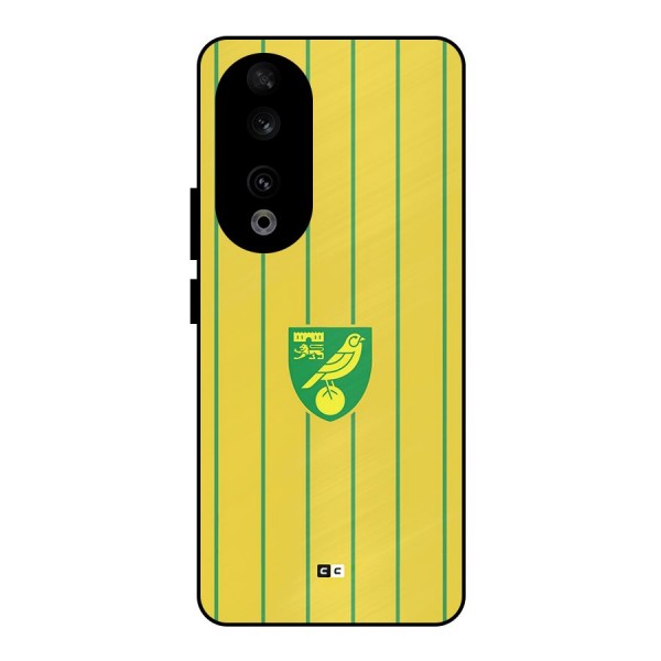 Norwich City Metal Back Case for Honor 90