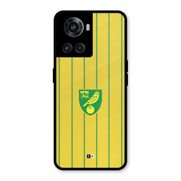 Norwich City Metal Back Case for OnePlus 10R