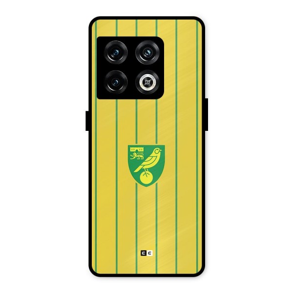 Norwich City Metal Back Case for OnePlus 10 Pro 5G