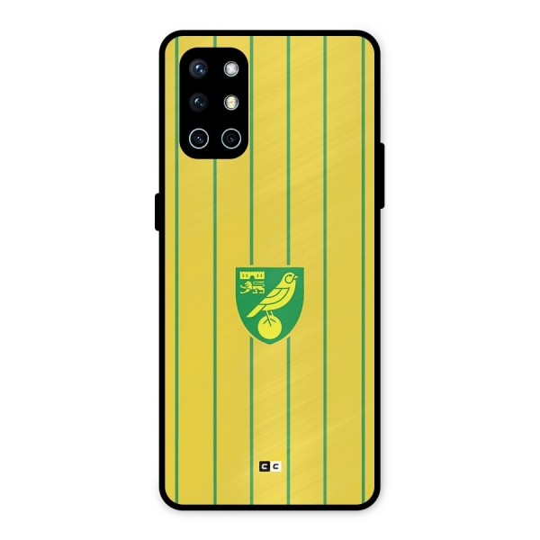 Norwich City Metal Back Case for OnePlus 9R