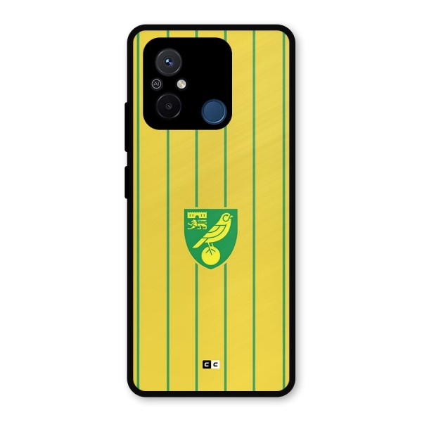 Norwich City Metal Back Case for Poco C55