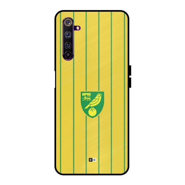 Norwich City Metal Back Case for Realme 6 Pro