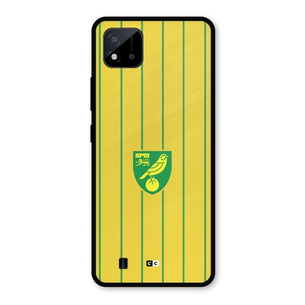 Norwich City Metal Back Case for Realme C11 2021