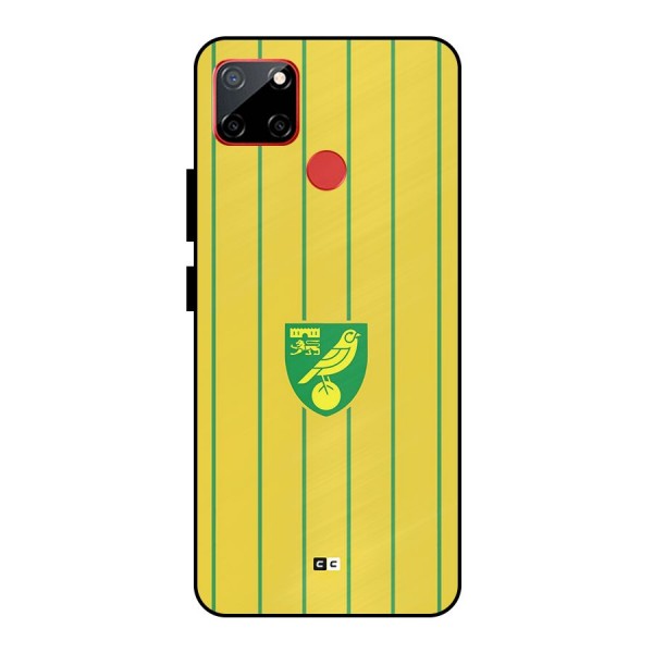 Norwich City Metal Back Case for Realme C12