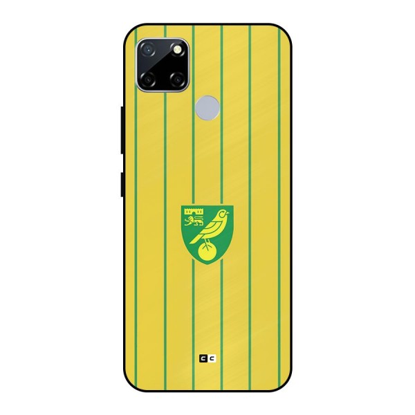 Norwich City Metal Back Case for Realme Narzo 20