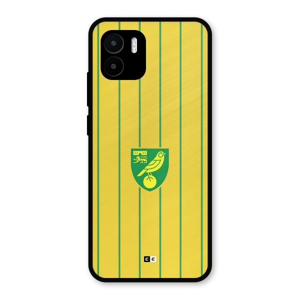 Norwich City Metal Back Case for Redmi A2