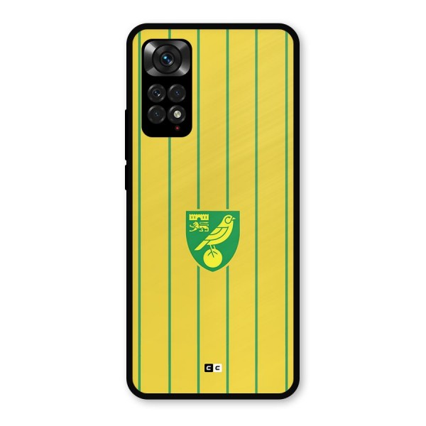 Norwich City Metal Back Case for Redmi Note 11