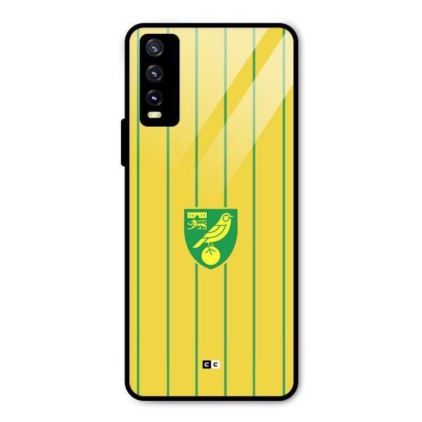 Norwich City Metal Back Case for Vivo Y20 2021