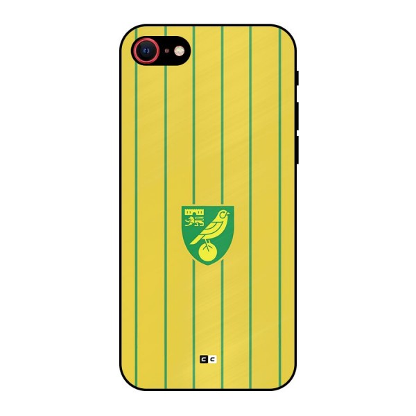 Norwich City Metal Back Case for iPhone 7