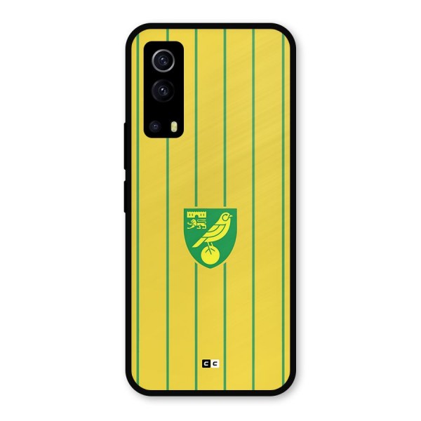 Norwich City Metal Back Case for iQOO Z3