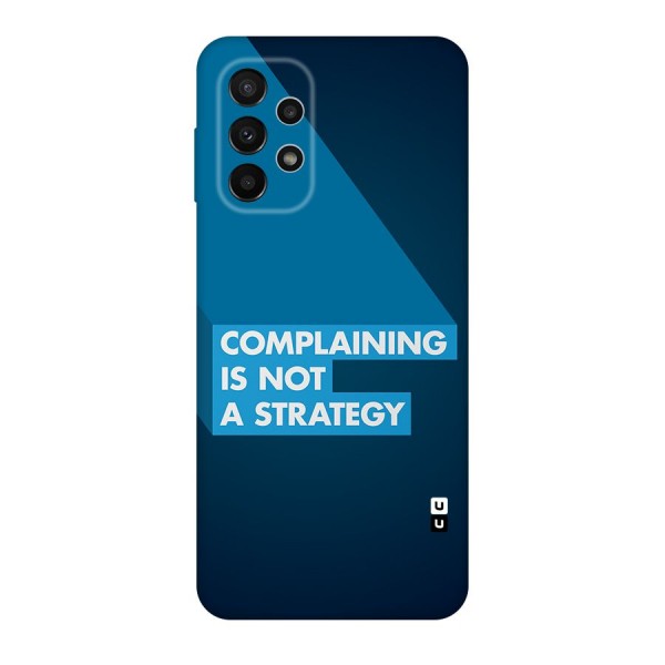 Not A Strategy Back Case for Galaxy A23