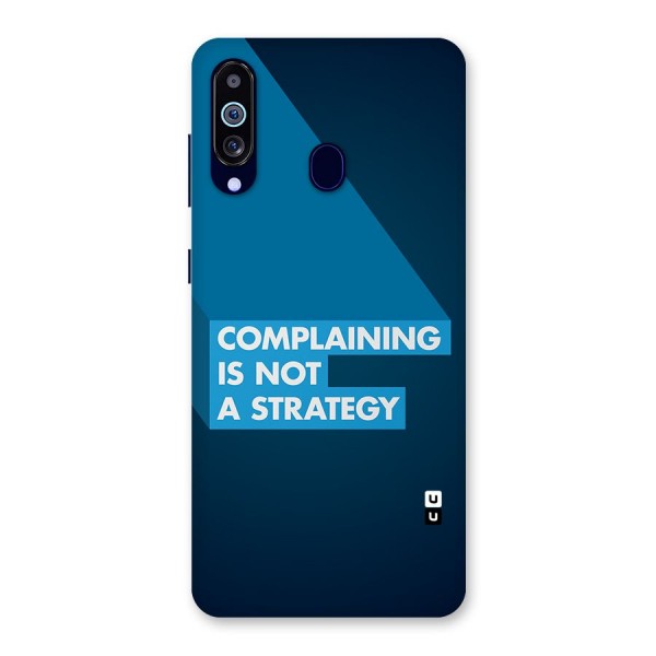 Not A Strategy Back Case for Galaxy A60