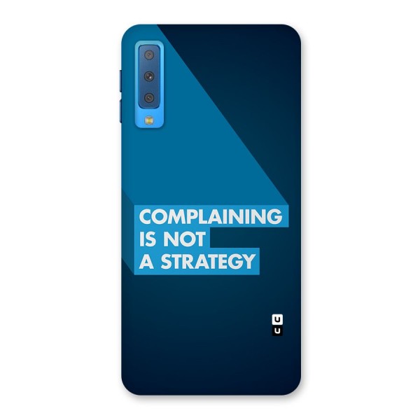 Not A Strategy Back Case for Galaxy A7 (2018)