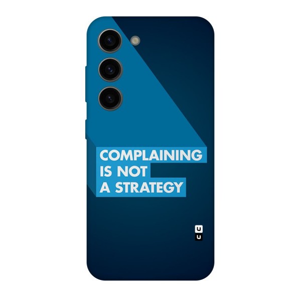 Not A Strategy Back Case for Galaxy S23