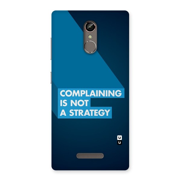 Not A Strategy Back Case for Gionee S6s