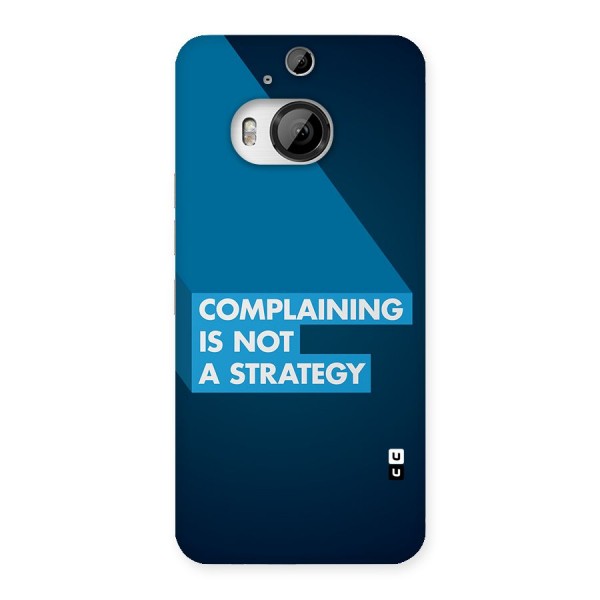 Not A Strategy Back Case for HTC One M9 Plus