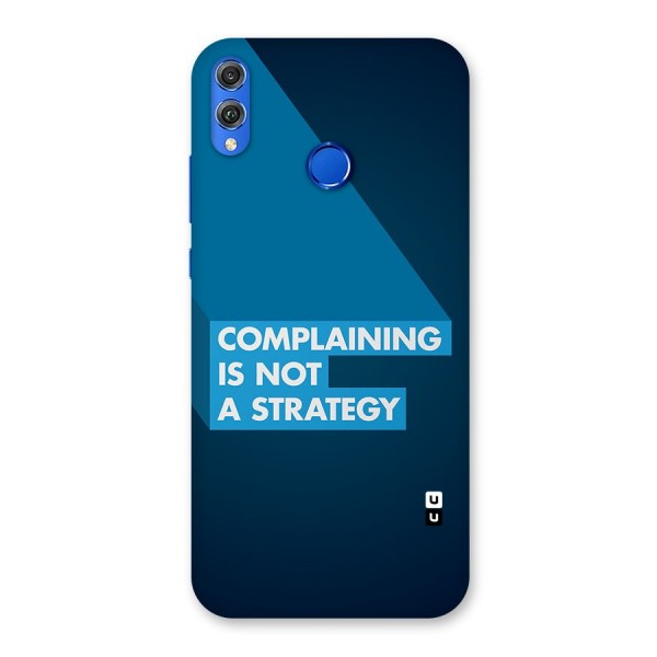 Not A Strategy Back Case for Honor 8X