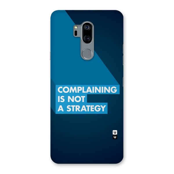 Not A Strategy Back Case for LG G7