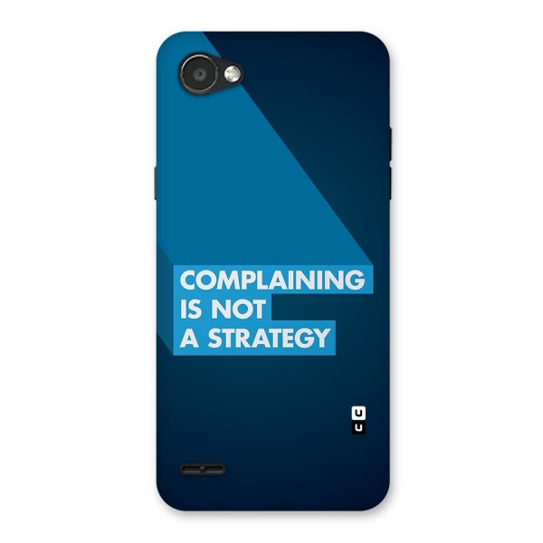 Not A Strategy Back Case for LG Q6