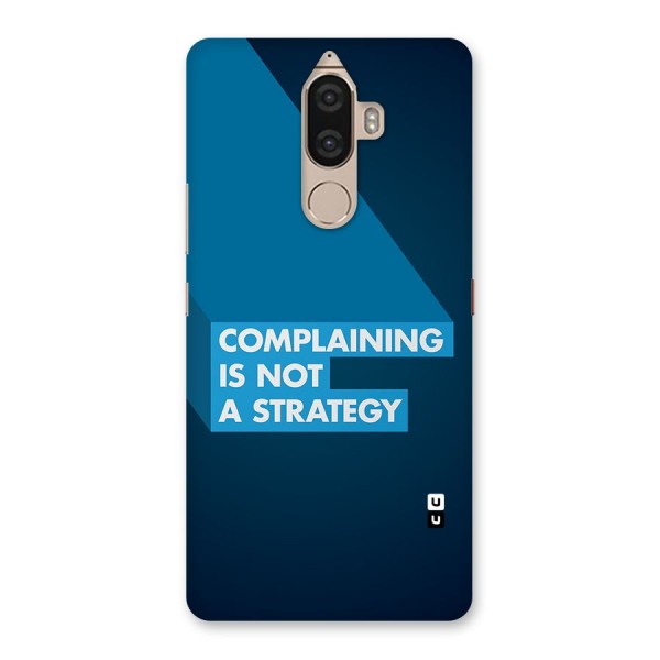 Not A Strategy Back Case for Lenovo K8 Note