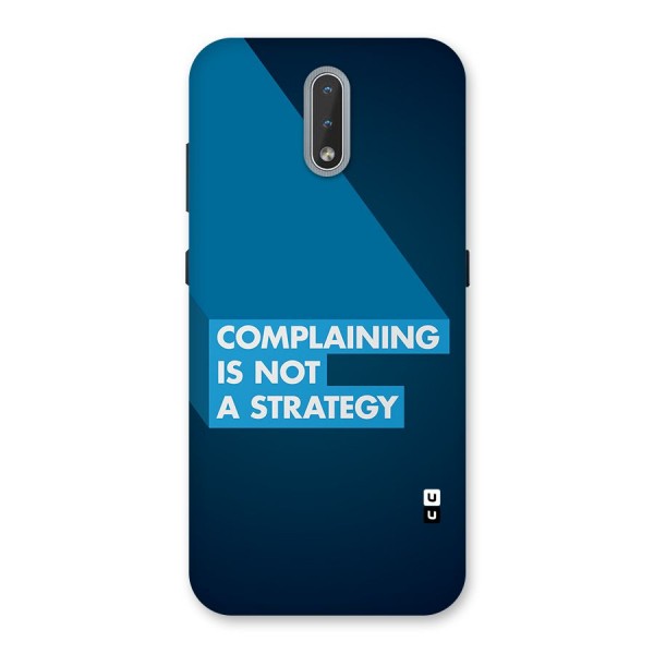 Not A Strategy Back Case for Nokia 2.3