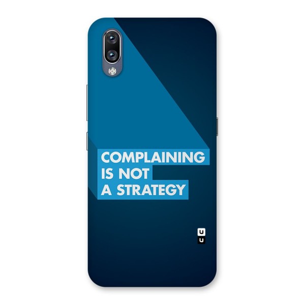 Not A Strategy Back Case for Vivo NEX