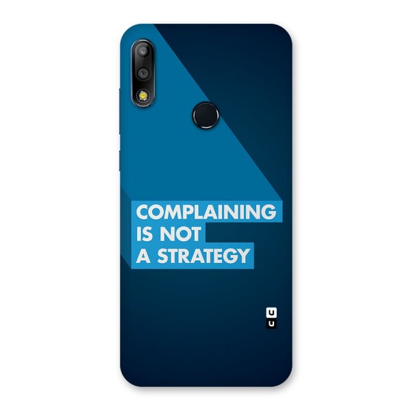 Not A Strategy Back Case for Zenfone Max Pro M2